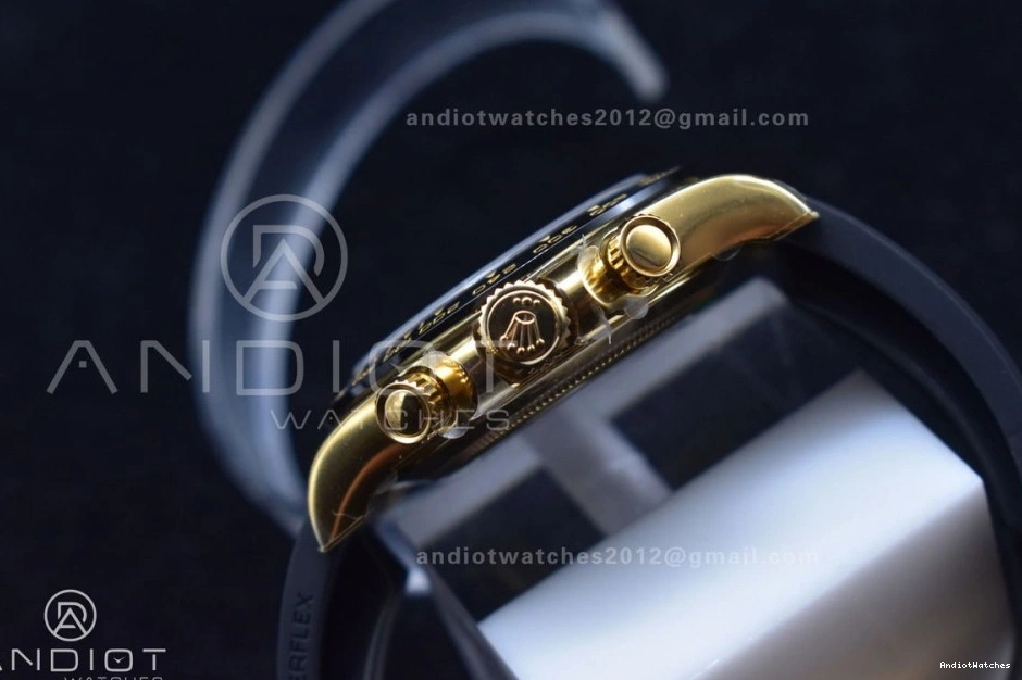 Edition Oysterflex Clean 1:1 Diamonds SA4130 116518 Strap 416 Timeless Black on Best Rubber Daytona Dial V 1231